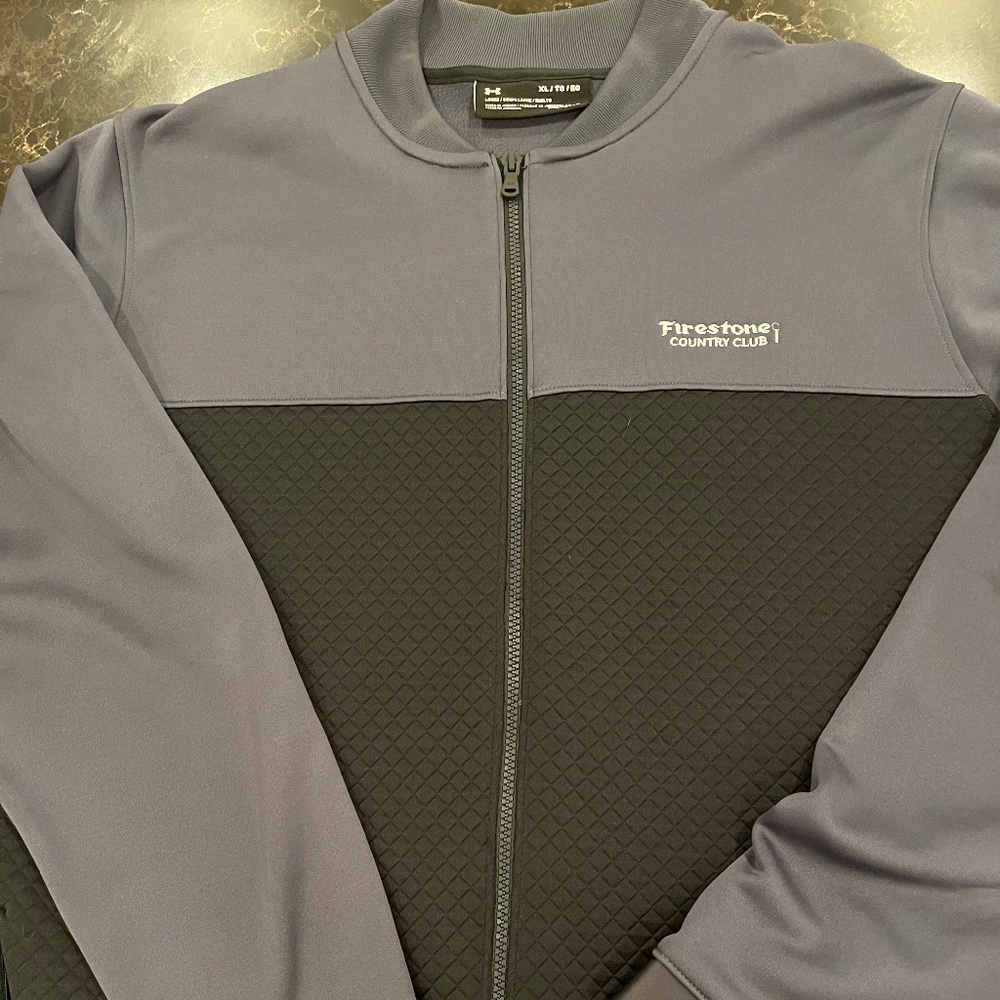 Under Armour Full Zip Firestone Country Club Quilted Jacket XL